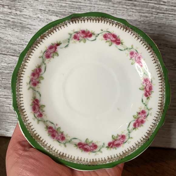 Rare! Antique C.T. Germany Carl Tielsch Altwasser Cups and Saucers Set 8 Piece - Picture 6 of 13